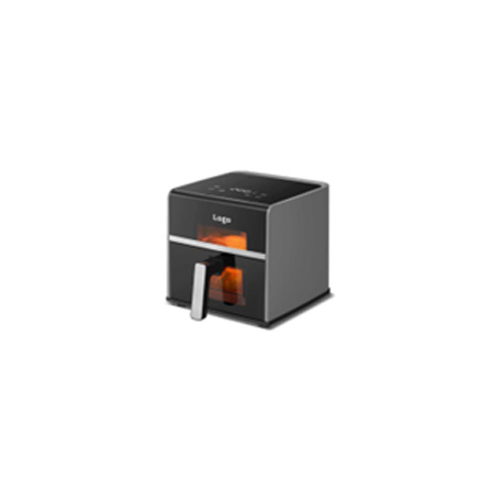 Digitale Airfryer met touchscreen