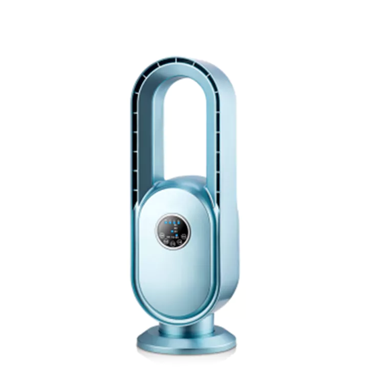 Minimalistische en technologisch geavanceerde bladloze ventilator